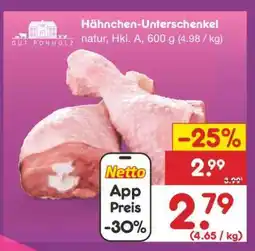 Netto Marken-Discount Hähnchen-Unterschenkel Angebot
