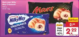 Netto Marken-Discount MARS oder MILKY WAY Croissants Angebot