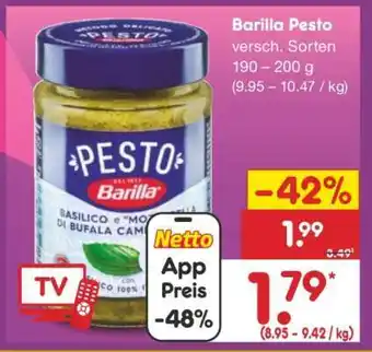 Netto Marken-Discount Barilla Pesto Angebot