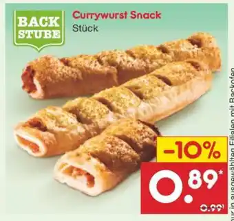 Netto Marken-Discount Currywurst Snack Angebot