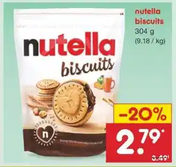 Netto Marken-Discount Nutella Biscuits Angebot