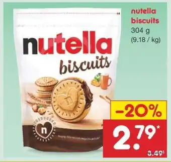 Netto Marken-Discount Nutella Biscuits Angebot