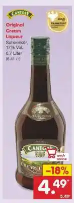 Netto Marken-Discount Original Cream Liqueur Angebot