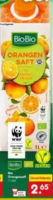 Netto Marken-Discount Bio-Orangensaft Angebot