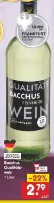 Netto Marken-Discount Bacchus Qualitätswein Angebot