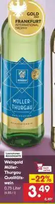 Netto Marken-Discount Weingold Müller-Thurgau Qualitätswein Angebot