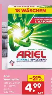 Netto Marken-Discount Ariel Waschmittel Angebot
