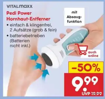 Netto Marken-Discount Pedi Power Hornhaut-Entferner Angebot