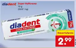 Netto Marken-Discount diadent Super Haftcreme Angebot