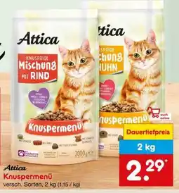Netto Marken-Discount Attica Knuspermenü Angebot