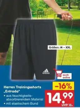 Netto Marken-Discount Herren Trainingsshorts „Entrada“ Angebot
