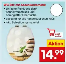 Netto Marken-Discount WC Sitz mit Absenkautomatik Angebot
