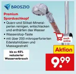Netto Marken-Discount Premium Sparduschkopf Angebot