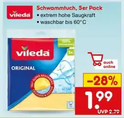 Netto Marken-Discount Schwammtuch, 5er Pack Angebot