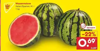 Netto Marken-Discount Wassermelone Angebot