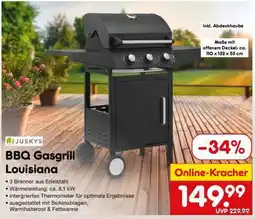 Netto Marken-Discount BBQ Gasgrill Louisiana Angebot