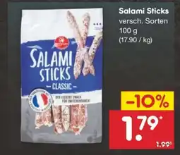 Netto Marken-Discount Salami Sticks Angebot