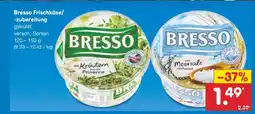 Netto Marken-Discount Bresso Frischkäse- zubereitung Angebot
