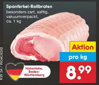 Netto Marken-Discount Spanferkel-Rollbraten Angebot