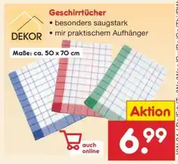 Netto Marken-Discount Geschirrtücher Angebot