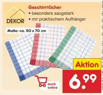 Netto Marken-Discount Geschirrtücher Angebot