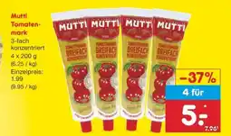 Netto Marken-Discount Mutti Tomatenmark Angebot