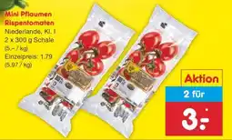 Netto Marken-Discount Mini Pflaumen- Rispentomaten Angebot