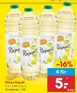 Netto Marken-Discount Reines Rapsöl Angebot
