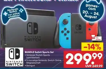 Netto Marken-Discount BUNDLE Switch Sports Set Angebot