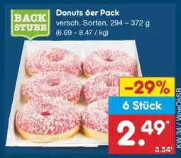Netto Marken-Discount Donuts 6er Pack Angebot