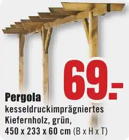 B1 Discount Baumarkt Pergola Angebot