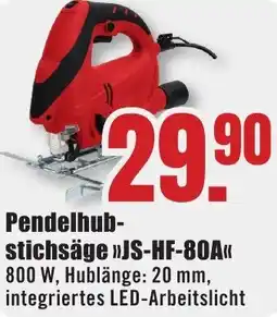 B1 Discount Baumarkt Pendelhubstichsäge JS-HF-80A Angebot