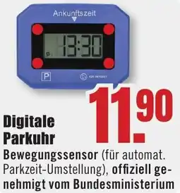 B1 Discount Baumarkt Digitale Parkuhr Angebot
