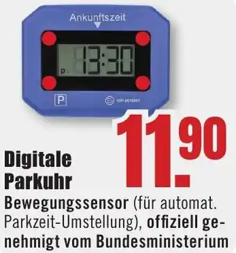 B1 Discount Baumarkt Digitale Parkuhr Angebot