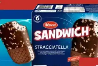 Aldi Süd Mucci Stracciatella-Sandwich Angebot