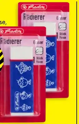 TEDi Herlitz Radierer Angebot