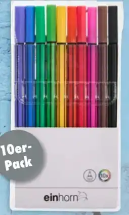 TEDi Einhorn Schreibwaren Fineliner Set Angebot