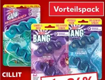 Kaufland Cillit Bang 6in1 WC Duft und Farbspüler Angebot