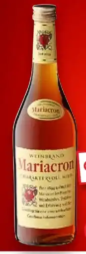 Kaufland Mariacron Weinbrand Angebot