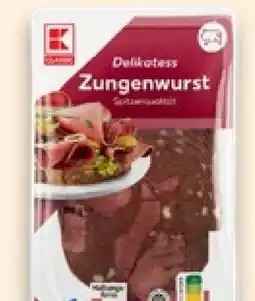 Kaufland K-Classic Delikatess-Zungenwurst Angebot