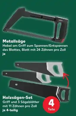 Kaufland Parkside Performance Sägen Angebot