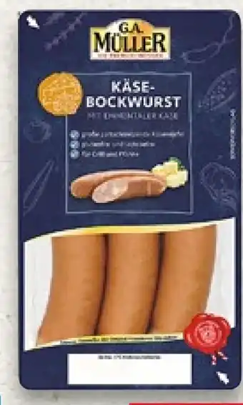 Kaufland G.A. Müller Käse Bockwurst Angebot