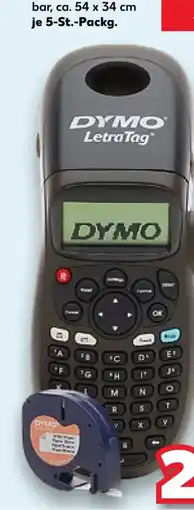 Kaufland Dymo Beschriftungsgerät LetraTag 100H Angebot