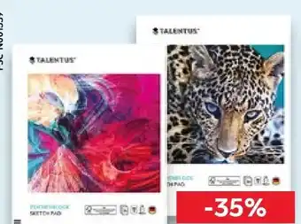 Kaufland Talentus Zeichenblock DIN A3 Angebot