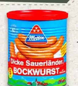 Kaufland Metten Dicke Sauerländer Bockwurst Angebot
