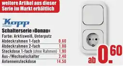 B1 Discount Baumarkt Kopp Schalterserie Donau Angebot