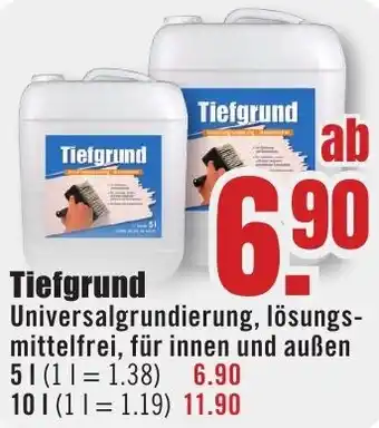 B1 Discount Baumarkt Tiefgrund Angebot