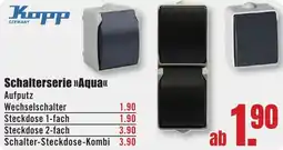 B1 Discount Baumarkt Kopp Schalterserie Aqua Angebot
