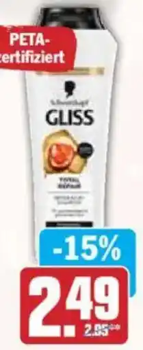 HIT Gliss Shampoo oder Spülung Angebot