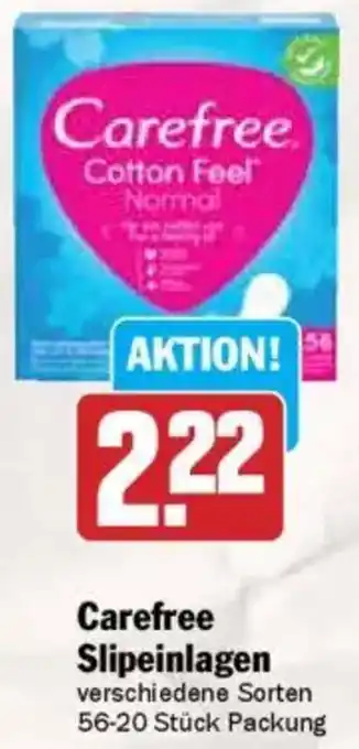HIT Carefree Slipeinlagen Angebot